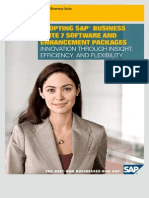 Adopting Sap® Business Suite 7 Software and Enhancement Packages