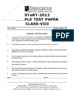 Class VIIIPaper (English)