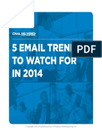 5 Email Trends To Watch For in 2014