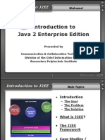 Intro to J2EE