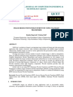 Image Resolution Enhancement by Using Wavelet Transform-2