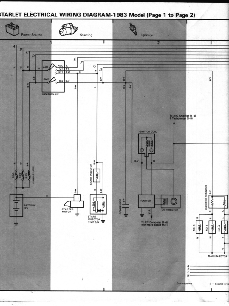 Starlet Electrical Wiring Diagram Page 1a  Ig9