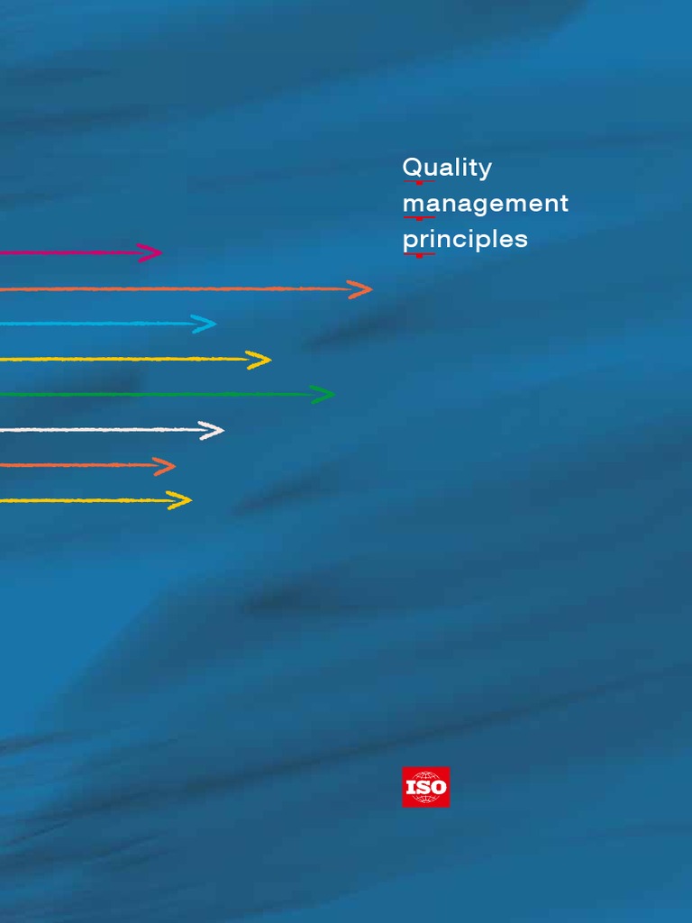 ISO 9000 Quality Management Principles | PDF | Business | Finance ...