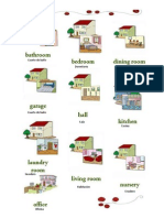 Partes de La Casa Ingles Español