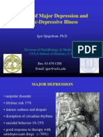 Therapy of Major Depression and Manic-Depressive Illness: Igor Spigelman, PH.D