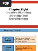 Chapter Eight: Creative Planning, Strategy and Development