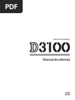 Download Manual Nikon d3100 Ro by Sergiu Octavian SN217714446 doc pdf