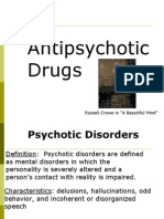 Lecture 4, Antipsychotics, Antidepressants