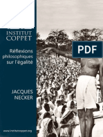 Réflexions Philosophiques Sur Légalité Jacques Necker
