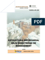 Pfm Gestion - Estructura Empresarial de Una Constructora