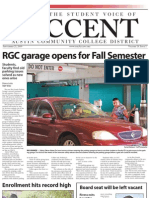 RGC Garage Opens For Fall Semester: Enrollment Hits Record High