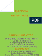 Muhamad Khairul Anuar - How to Use Openbook any version