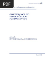 TCU - Governança no Setor Público