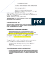 Gene - Site-Directed Mutagenesis