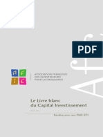 AFIC Livre Blanc Capital Investissement 2012