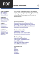 English - Writing Exercises for Engineers and Scientists Gra