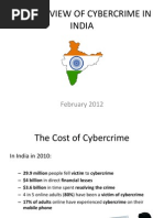 An Overview of Cybercrime in India: February 2012