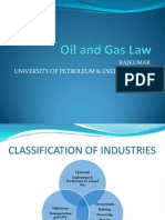 Oil & Gas Industry Classification