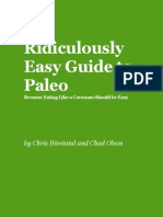 Ridiculousy Easy Paleo Guide