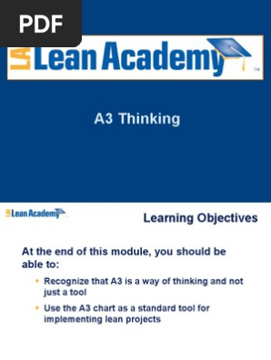 A3 Thinking