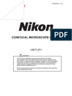 Nikon C2 Confocal Stup Manual