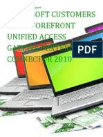 Microsoft Customers Using Forefront Unified Access Gateway External Connector 2010 - Sales Intelligence™ Report