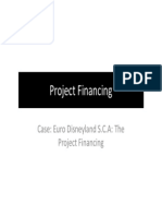 Euro Disneyland Project Financing Case