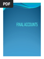 Final Accounts