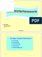 SURGERY - Basic Surgical Instruments