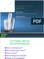Introduction To Zend Framework