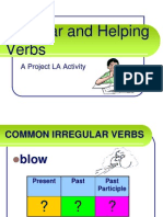 Irregular and Helping Verbs: A Project LA Activity