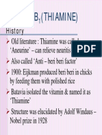 Thiamine Procedure