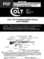 Download Colt AR-15 owners manual  by blackjack33 SN21781176 doc pdf