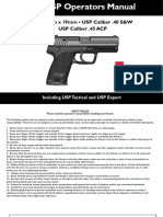 HK USP Tactical owners manual