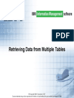 Retrieving Data From Multiple Tables