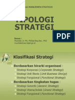 Tipologi Strategi
