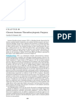 Chronic Immune Thrombocytopenic Purpura