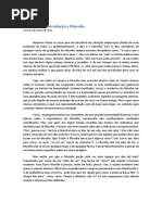 Texto sobre Introdução à Filosofia