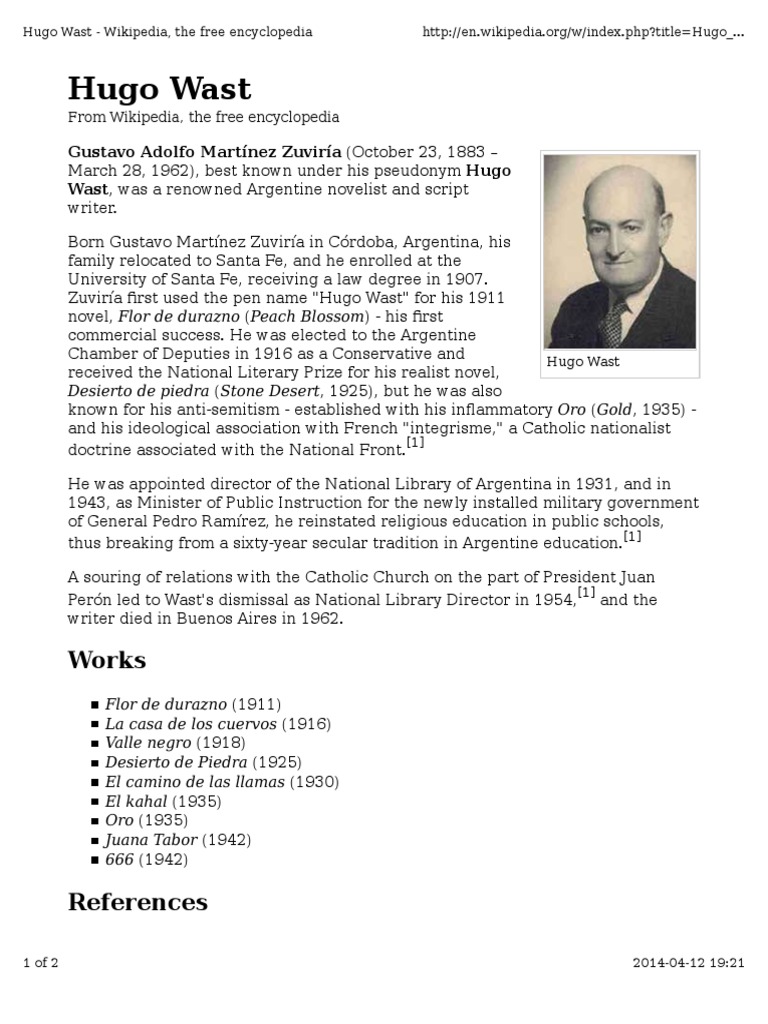 Gustavo Adolfo Martinez Zuviria Pdf Argentina Government