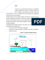 Balance Hidrologico