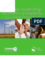 Climate Leadership, Economic Prosperity