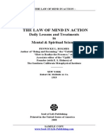 Law of Mind in Action by Fenwicke Holmes Look Inside Book Free PDF