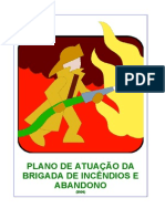 Plano de atuação da Brigada de Incêndio_2005