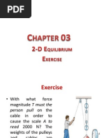 Chapter 03 Equilibrium - 2D Exercise