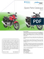 Manual de Partes Pulsar 220 Naked y Full Fairing