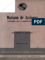 Salazar A. Ramon - Mariano de Aycinena