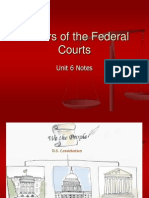 Unit 6 - Powers of The Federal Courts 1