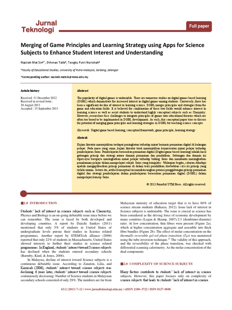 Contoh Concept Paper | Learning Theory (Education) | Learning