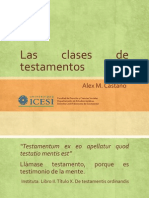 Clasesdetestamentos