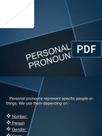 Personal Pronoun